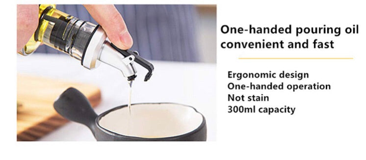 Stainless Steel Cooking Oil Bottle