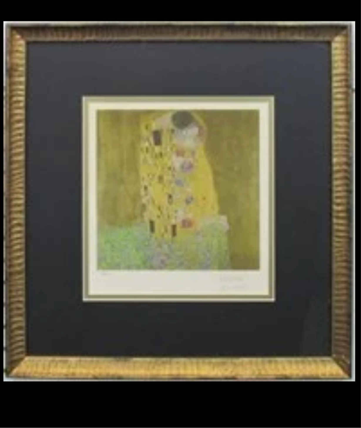 “The Kiss” Plate by Gustav Klimt