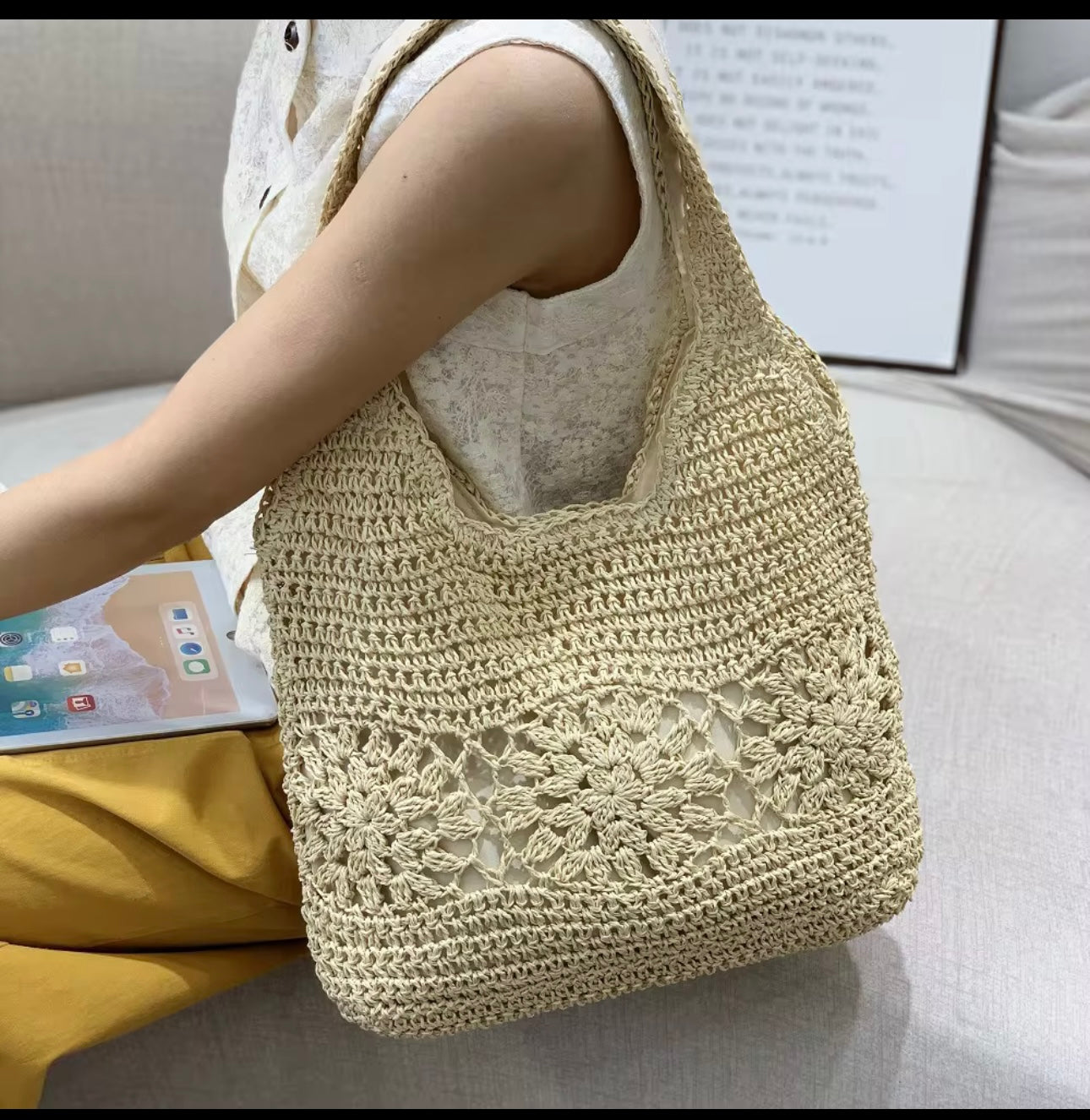 Woven Purse/Tote Bag