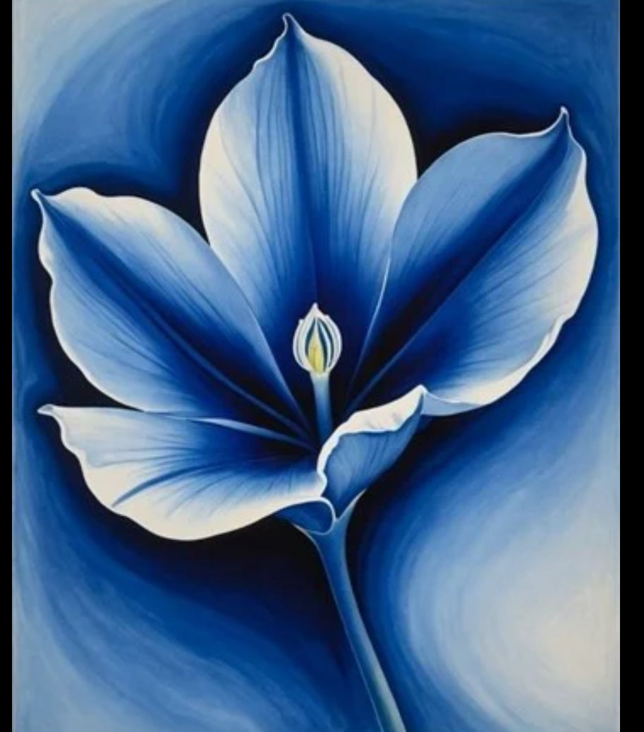 “Sapphire Bloomfire No.14” by Studio Van Gogh