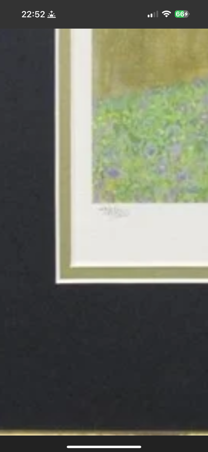 “The Kiss” Plate by Gustav Klimt