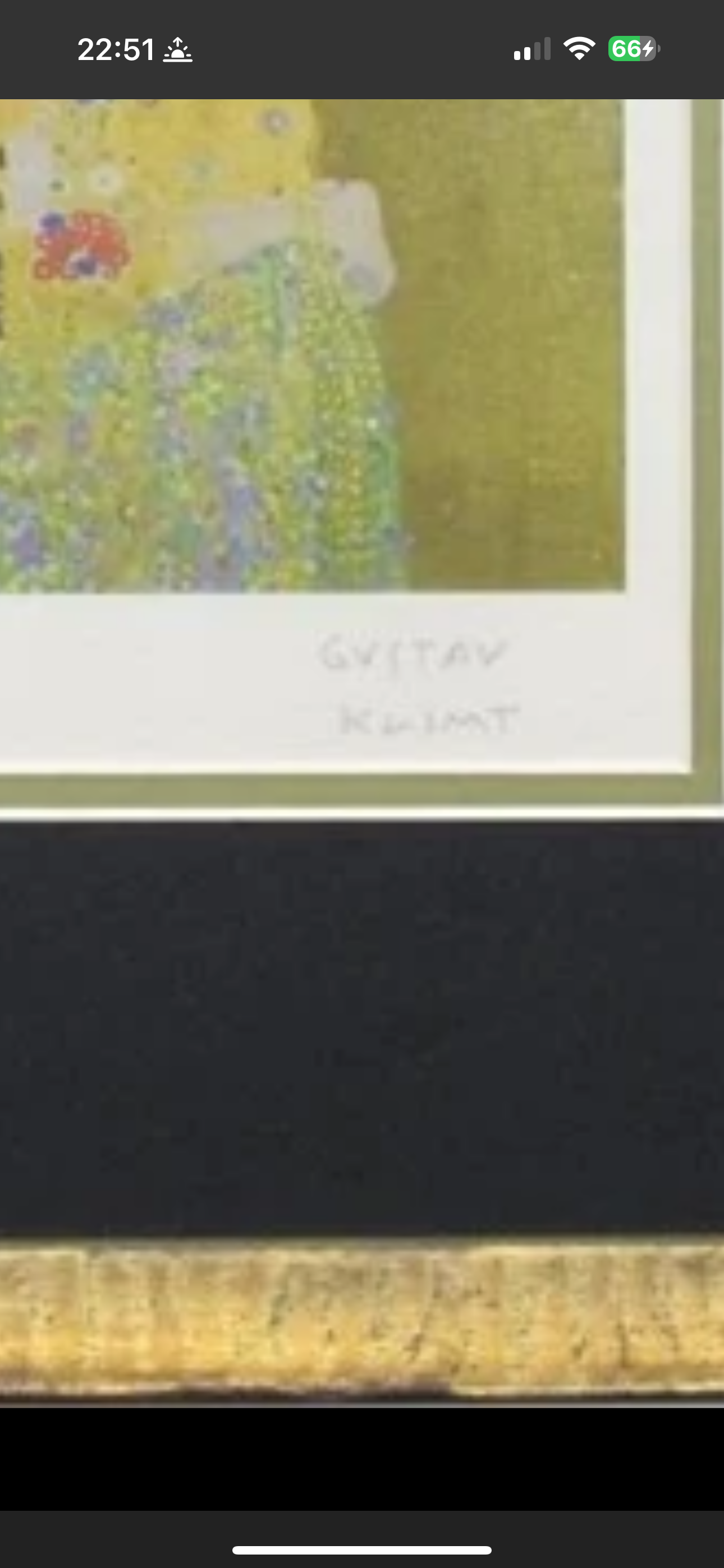 “The Kiss” Plate by Gustav Klimt