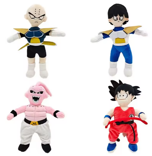 Classic Anime Dragon Ball Goku Super Saiyan Stuffed Hero Figurine