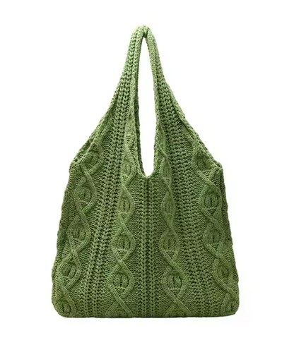 Light Weight Knitted Women's Tote Bags