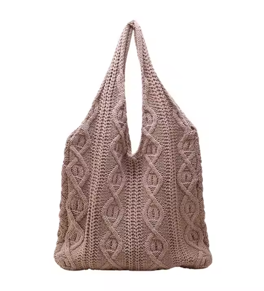 Light Weight Knitted Women's Tote Bags