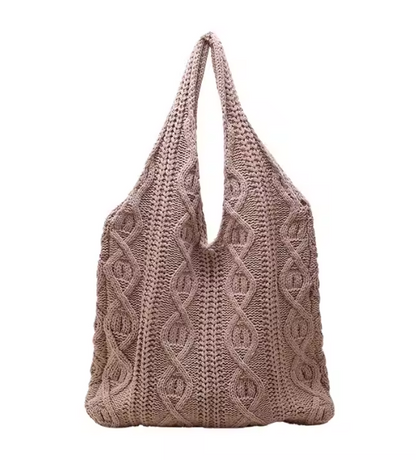 Light Weight Knitted Women's Tote Bags