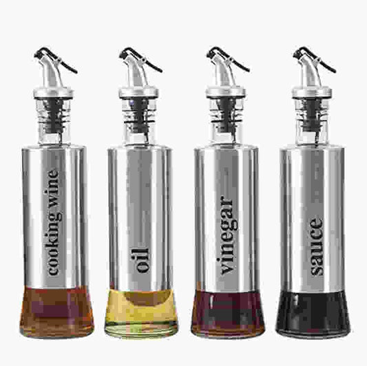 Stainless Steel Cooking Oil Bottle